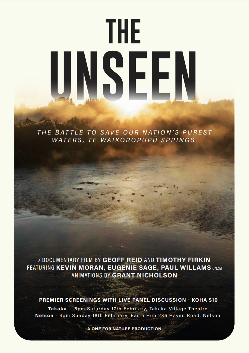 The Unseen, Te Waikoropupū Springs