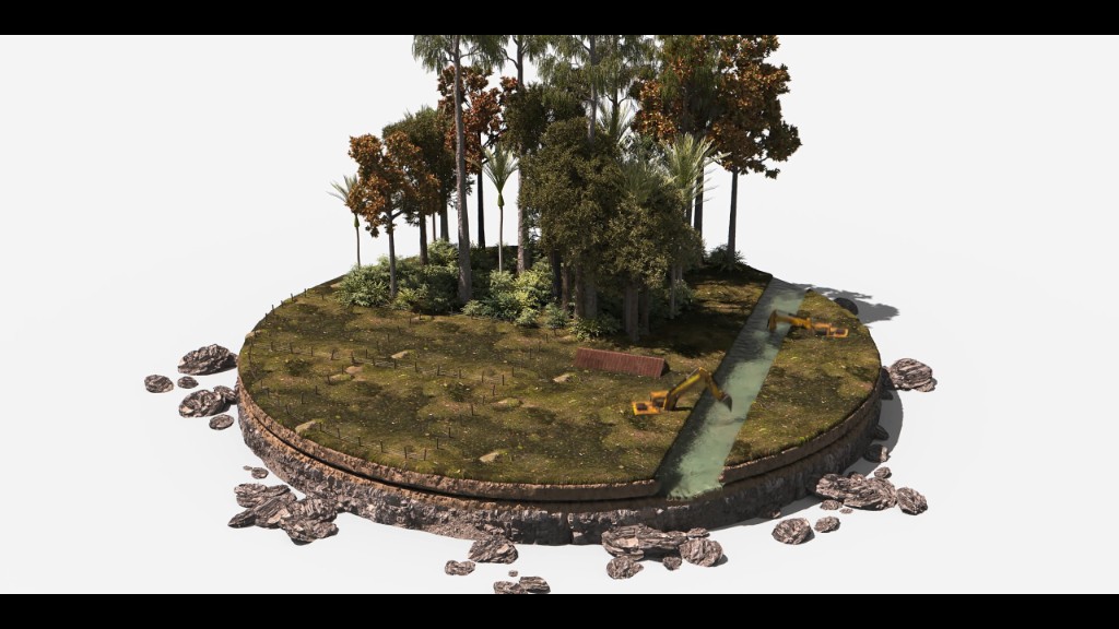 Development diorama